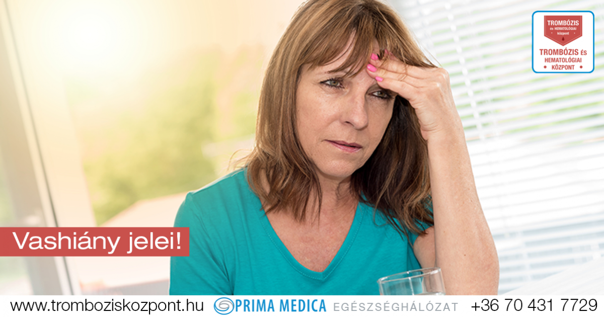 vérszegénység és menstruáció
