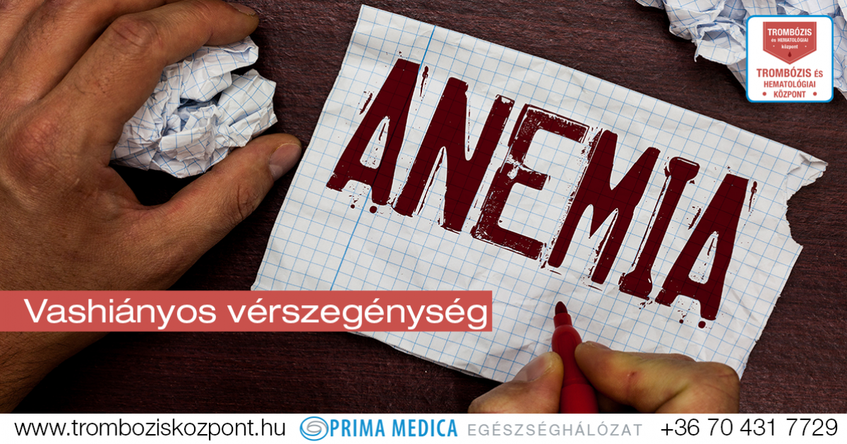 vashiányos vérszegénység paraziták