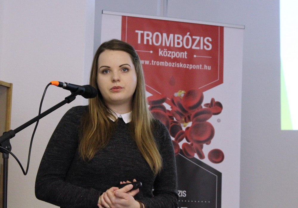 hernádi renáta, omsz, szakmai nap, trombózisközpont