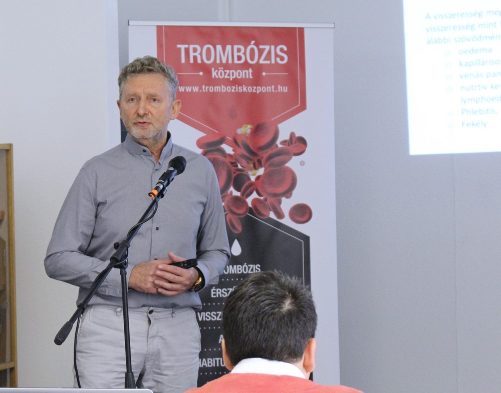 trombózis, visszerek, visszér műtét, szakmai nap, dr. sepa gyorgy, trombózisközpont
